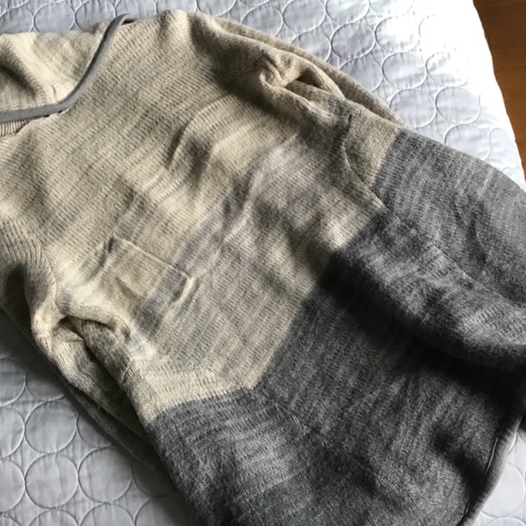 FREE PEOPLE WOOL BLEND LONG SEMI-ADJUSTED KNIT CARDIGAN, APPROX SIZE MED/LARGE - Picture 16 of 16